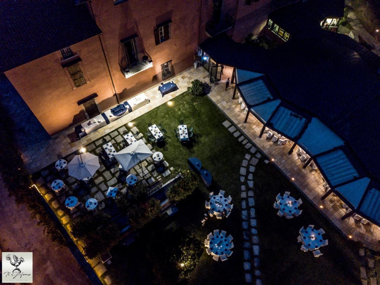 Castello Rosso Hotell Costigliole Saluzzo Eksteriør bilde
