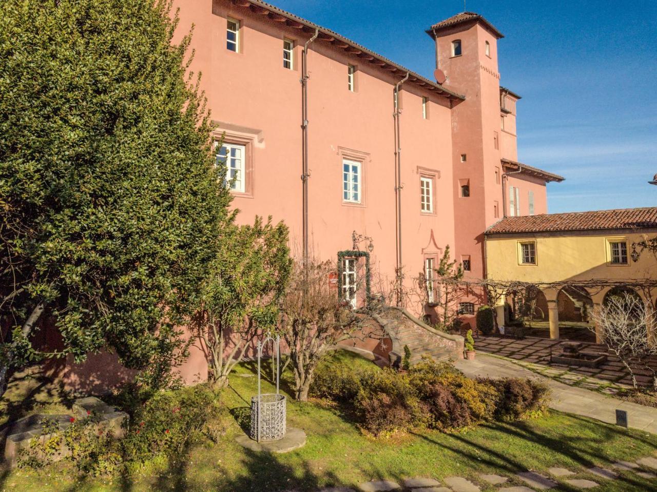Castello Rosso Hotell Costigliole Saluzzo Eksteriør bilde