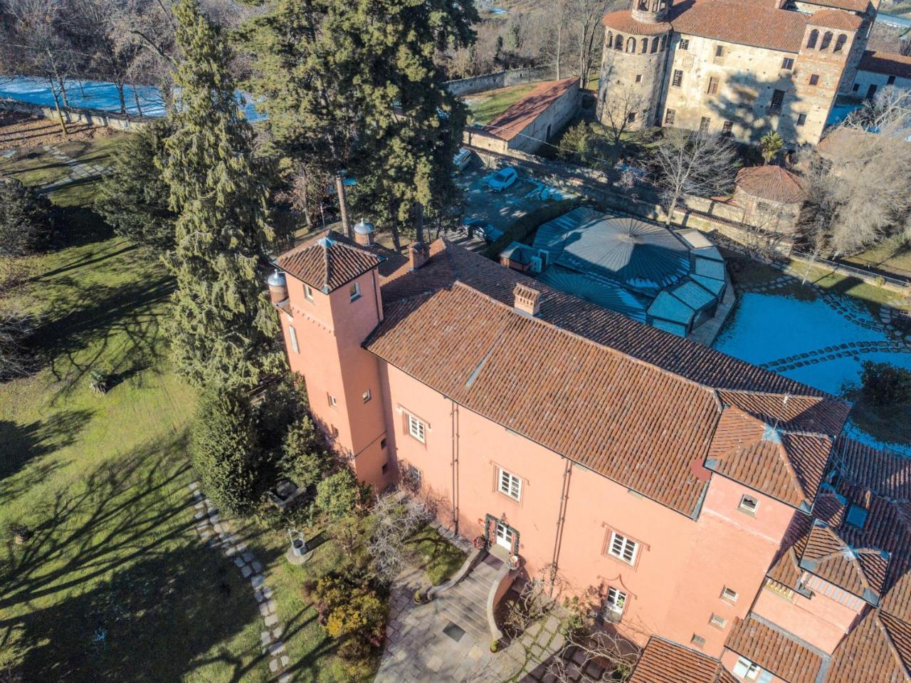 Castello Rosso Hotell Costigliole Saluzzo Eksteriør bilde