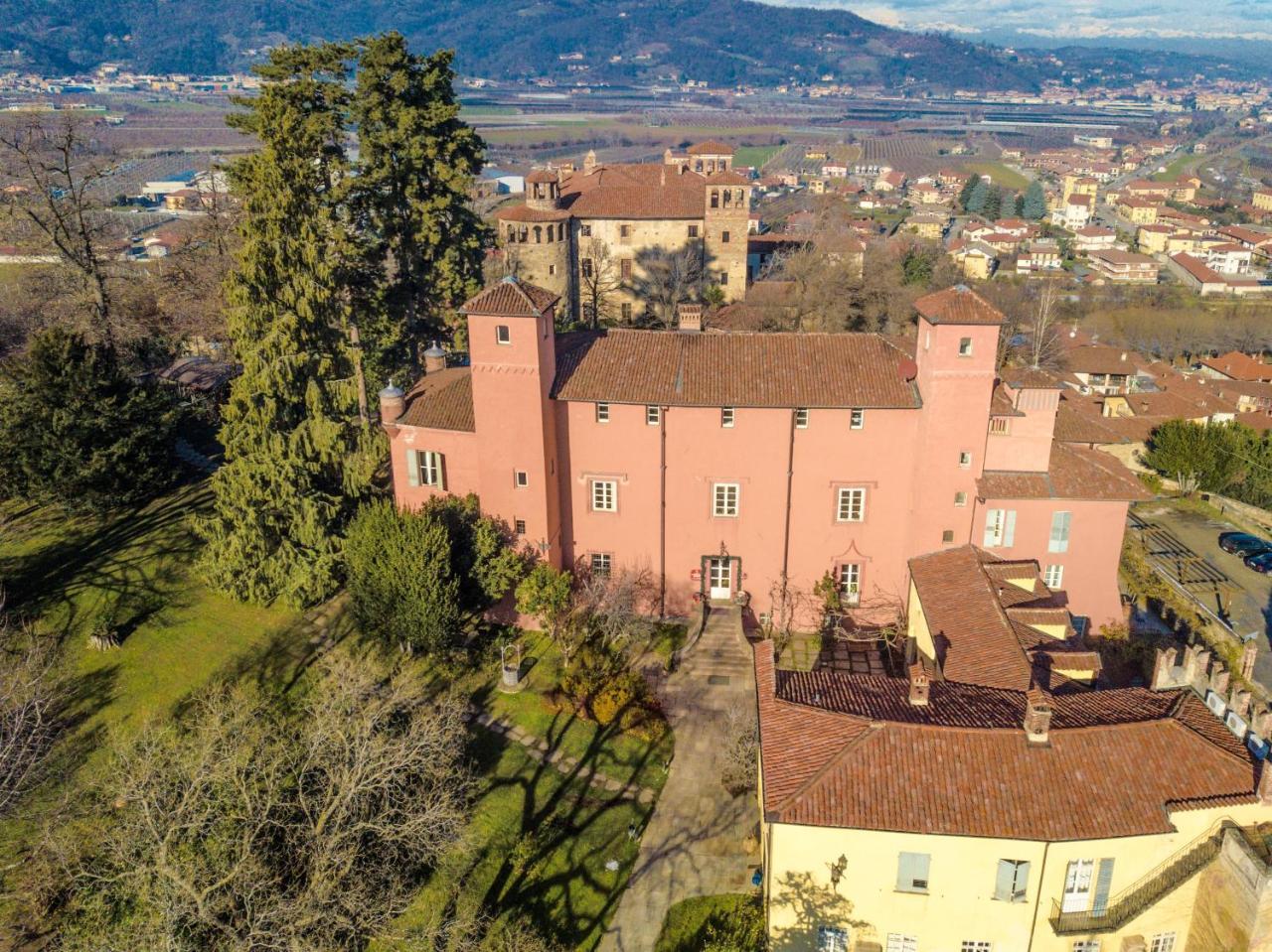 Castello Rosso Hotell Costigliole Saluzzo Eksteriør bilde