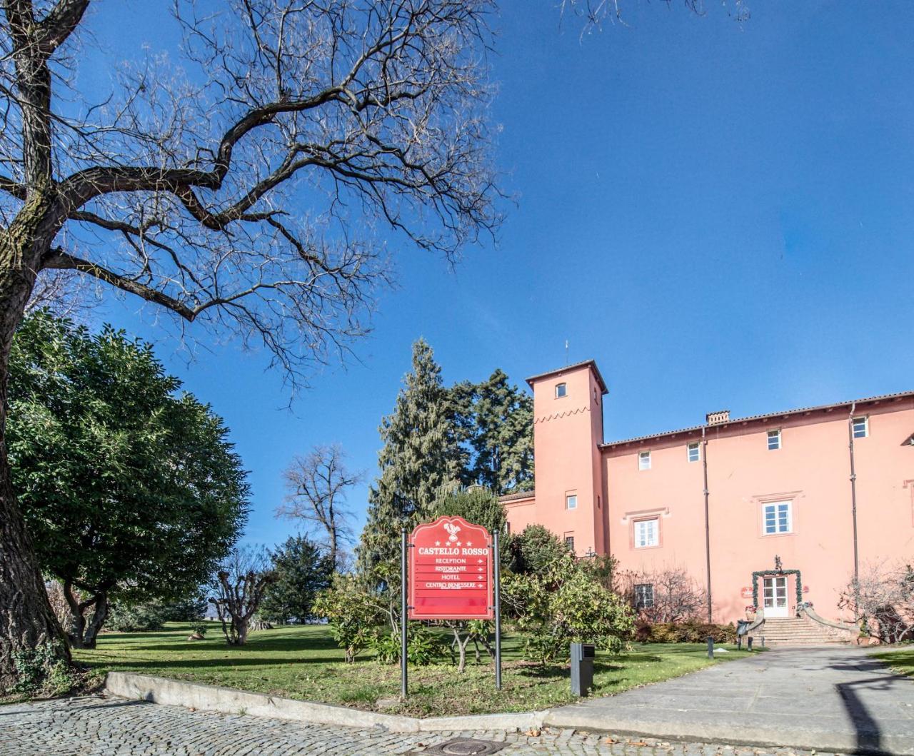 Castello Rosso Hotell Costigliole Saluzzo Eksteriør bilde
