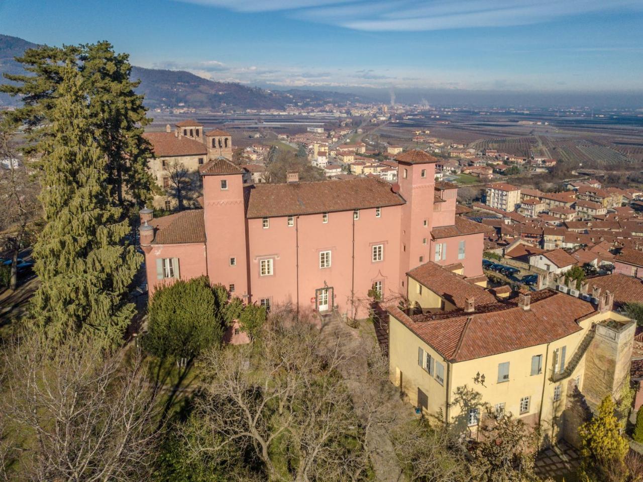 Castello Rosso Hotell Costigliole Saluzzo Eksteriør bilde