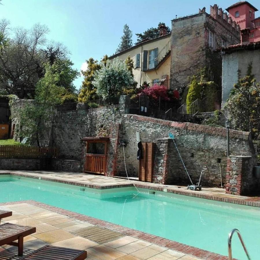 Castello Rosso Hotell Costigliole Saluzzo Eksteriør bilde
